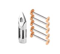 Shuttle Bobbin Case, Metal 83505 Shuttle Case and 5pcs 8228 Bobbin Kit for Singer27 28 127 128 Treadle Sewing Machines