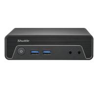 SHUTTLE Nano PC NE10N, Intel N 100, 1x HDMI, 1x DP, 6x USB, 1x LAN, fanless, 24/7 permanent operation, incl. VESA