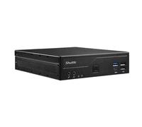 Shuttle Slim PC DH610 S1700 1x HDMI 2x DP 1x 2.5" 2x M.2 2x LAN (Intel 1G + 2.5G) 2x COM 24/7 permanent operation incl. VESA