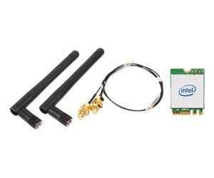 Shuttle WLN-M12・Intel WLAN-AX210/Bluetooth Combo Kit with M.2 Card ・Cables and External Antennas for Slim PCs・Built-in ・Wireless・M.2・WLAN/Bluetooth・Wi-Fi 6E (802.11ax)・2400 Mbit/s (WLN