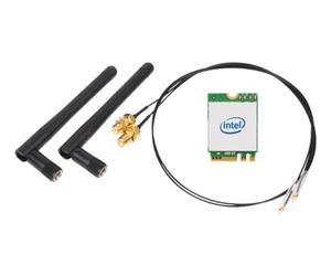 Shuttle WLN-M22・Intel WLAN-AX210/Bluetooth Combo Kit with M.2 Card ・Cables and External Antennas for Cube's・Built-In ・Wireless・M.2・WLAN / Bluetooth・Wi-Fi 6E (802.11ax)・2400 Mbit/s (WLN-M