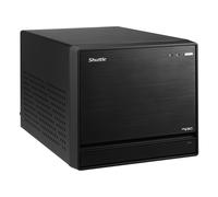 Shuttle XPC cube Barebone SH570R8 - S1200, Intel H570, 1x PCIe X16, 1x PCIe X4, 2x LAN,1x HDMI, 2x DP, 4x 3.5" HDD bays