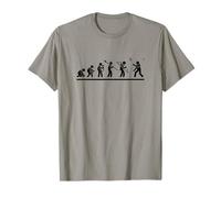 Shuttlecock Evolution Men Women Funny Badminton T-Shirt
