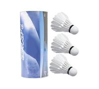 Shuttlecock - High Speed White, Durable Professional Indoor Game Equipment, Balanced Precision Racket Sport | Training Match Play Gear For Beach Racket Games Competitive