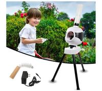Shuttlecock Launcher Badminton Robot Shooting Machine - Automatic Badminton Serve Machine Portable Badminton Trainer for Indoor & Outdoor Training