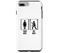 Shuttlecock Your Wife My Wife Husband Funny Badminton Case for iPhone 7 Plus/8 Plus