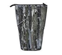 SHuWeiD Cold Tree Camouflage print Vertical retractable case, fit for pens, cosmetics, and small essentials, daily use