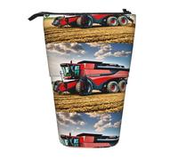 SHuWeiD Company Farm Tractor print Vertical retractable case, fit for pens, cosmetics, and small essentials, daily use