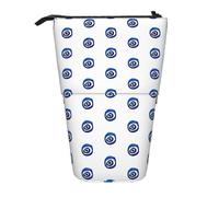 SHuWeiD Evil eyes print Vertical retractable case, fit for pens, cosmetics, and small essentials, daily use