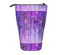 SHuWeiD Floral Tree print Vertical retractable case, fit for pens, cosmetics, and small essentials, daily use