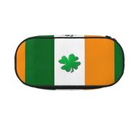 SHuWeiD Irish Flag print Pen storage bag, portable cosmetic storage bag for travel, travel essentials