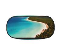 SHuWeiD island of cuba print Pen storage bag, portable cosmetic storage bag for travel, travel essentials