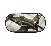 SHuWeiD World War 2 Aircraft Airplane04 print Pen storage bag, portable cosmetic storage bag for travel, travel essentials