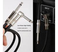 SHUXIA Professional Guitar Cable,Braided Guitar Lead Instrument Cables