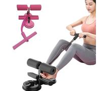 SHUZHENG Ab Training Auxiliary Device, Multi-Functional Adjustable Ab Trainer with Double Suction Cups,Adjustable Ab Trainer with Suction Cup,and Resistance Band,Three Levels of Height Adjustment