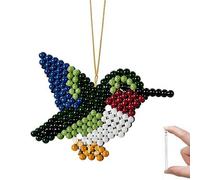 SHUZHENG Animal Bead DIY Tiny 2D Beaded Kit Animals DIY Kit, DIYS Bird Beading Crafts with Instructions Cute Bead Art Crafts Handmade Bird Gift for Beginners & Craft Enthusiasts (Style 2)
