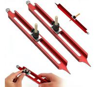 SHUZHENG Precise Contour Scribe Tool,Contour Gauge Tool,Scribing Tools With Adjustable Pencil Holder,Contours Tools For Carpenter, Tiling, Construction To Draw Contours Lines Of Objects