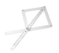 SHUZHENG Premium Corner Angle Finder, 0-170° Goniometer Ruler, Stainless Steel Protractor Digital Angle Finder with Scales,Angle Finder for Woodworking Finger Goniometer Corner Measuring Tool