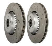 SHW Front Brake Discs Drilled 400x36mm X2 R90 For BMW M2 / M2 Comp / M2 CS F87