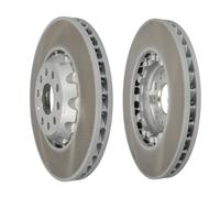 SHW Front Brake Discs Smooth 340x30mm X2 R90 For VW T-Roc R 300HP A11 18-21