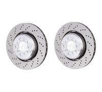SHW Front Drilled Brake Discs 360mm R90 x2 For BMW M3 E90 E92 E93 / 1M E82