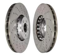 SHW Front Drilled Brake Discs 395x36mm X2 R90 For BMW X5M F85 / X6M F86 14-19
