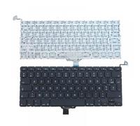 ShwyBDrbw Keyboard Compatible With Pro 13 A1278 2009 2010 2011 2012 UK Arabic AR Swedish SW Spanish SP Portugal PO French FR Danish DM(FRENCH KEYBOARD)