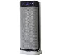 SHX 37PTC2000LD Fan Heater Black-White Remote Control Overheat Pro...