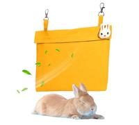 Shxupjn Bunny Ice Pack - Waterproof Bunny Ice Pack Wrap for Cage - Hangable Portable Chew Resistant Long Lasting Reusable for Recovery Summer Hot Weather Backyard Senior Pets