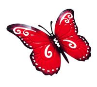 Shxupjn Butterfly Wall Decor - Decorative Metal Butterfly Ornament,Butterfly Metal Wall Art Decor, Creative Window Decoration for Home & Garden