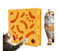 Shxupjn Puzzles for Cats - Interactive Cat Toy,Puzzle Box Maze Sensory Activity for Behavior Training Play Area Alone Time After Meal Apartment Home Bedroom