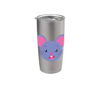 Shy Little Mouse Stainless Steel Insulated Tumbler