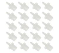 SHYCELOHES 50PCS Lash Glue Bottle Plugs Open Seal Caps, Universal Lash Glue Replacement Nozzle Tips for Eyelash Extension Bottles, Includes 10 Stoppers for Beauty Salon and Home Use