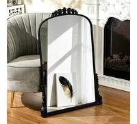 SHYFOY Antique Black Decorative Mirror, Baroque Wall Mirror 80.5 x 61 cm