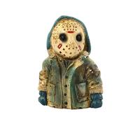 shyhand Horror Movie Garden Gnomes Halloween Decoration Outdoor Statue Pennywise Michael Myers Freddy Jason Chucky Clown Action Figurines Collectible Scary Creepy Garden Home Lawn Shelf Table Decor