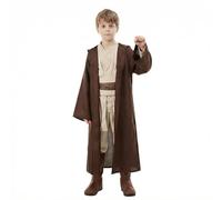 shyhand Knight Costume Kids Robe Fancy Dress 4Pcs Tunic Hooded Cape Pants Belt Child Cosplay for Halloween