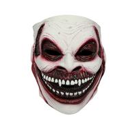 shyhand The Fiend Bray Wyatt Mask, Halloween Scary Demon Latex Full Face Mask Adults Realistic Cosplay Costume Props