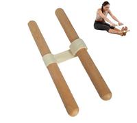 SHYICHENG Stretching Equipment, Home Flexibility & Hamstring Stretcher | Natural Beech Wood Handle, Improve Mobility & Relieve Back Pain, for Yoga Pilates Strength Training Stretching