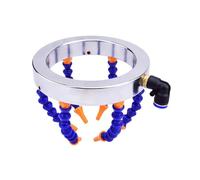 SHYISY 62/65/80/100/110/125/140/150/200mm Water Oil Coolant Pipe Hose Nozzle Spindle Motor Cn-c Router Spray Ring (Size : 150mm)