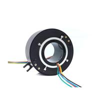 SHYISY Electrical Slip Ring Through Hole Conductive Slip Ring With ID 50mm OD 119 Mm 6/12Wires 10A Rotary Joints (Color : 50X119mm 12CH 10A)