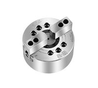 SHYISY Lathe Chucks Standard Lathe Hollow Hydraulic Two-jaw Chuck 4 Inch 5 Inch 6 Inch 8 Inch 10 Inch 12 Inch Two-jaw Hollow Hydraulic Chuck For Machine Tool Accessories (Size : 6 inch)