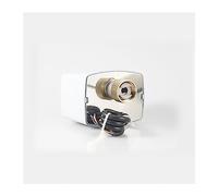SHYISY Motorized Ball Valve Actuator, Metal Body, 220VAC, Three Wire Two Ways Control, 8N.M Torque, 50mm NPT Outlet, 1/2 in Threaded Inlet, 2 Ports, Perfect for Home Automation, Drinking Water Safe