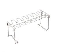 SHYKNYU Chicken Leg Rack for Grill,14 Slots BBQ Chicken Drumsticks Holder,Stainless Steel Chicken Wing Rack,Grill Racks Roaster Stand,for Smoker Grill, Oven, Charcoal Grill, BBQ Accessories