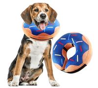 Shyllin Inflatable Dog & Cat Collar with Adjustable Velcro Fastening, Suitable for Surgery or Wound Healing, Anti-Licking