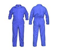 SHYNE KILTS U.K Royal Blue Men's Coverall Overalls Boiler Suit Coveralls Work Wear Mechanics Boilersuit (XL)