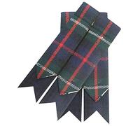 SHYNE KILTS U.K Scottish Kilt Sock Flashes various Tartans/Highland Kilt Hose Flashes pointed (Mackenzie)