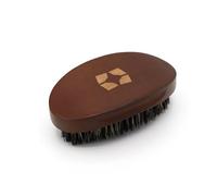 SHYNE Medium Curved Hairbrush | 360 Wave Brush with Reinforced Boar Bristles | Perfect for Waves and Beards | Everyday Grooming Men’s Brush | Compact & Pocket-Friendly | Black Owned Beauty
