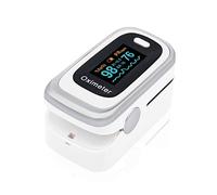 Shyonda Finger Pulse Oximeter Fingertip Blood Oxygen Saturation Monitor, SpO2, Pulse Rate, Blood Perfusion Index, Respiratory Rate, Fit for Family Health Care, FDA/CE Approved (White)