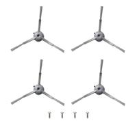 SHYSBV 4-Pack Replacement Side Brushes & Screws for eufy L60/G50/Omni C20 Series Robot Vacuums