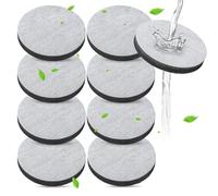 SHYSBV 9 Pack Water Bottle Filter Discs, Micro Disc Water Filter Discs Filter Water Bottle for Brita Fill and Go Water Filter Bottles Carafes Reduce Organic Impurities to Improve Taste